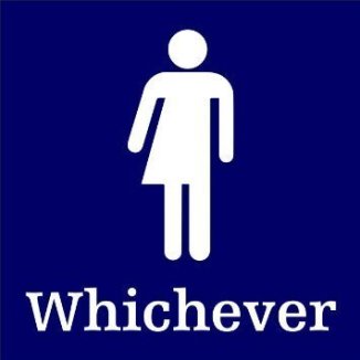 Gender Neutral bathroom sign